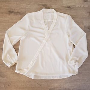 J.Jill Cream Blouse